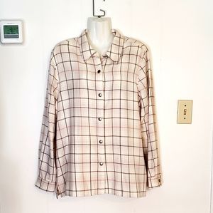 Alfred Dunner Flannel Shirt